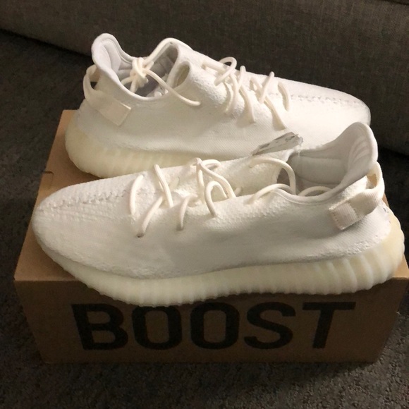 Size 13 Yeezy Boost 350 Triple White V2 - Picture 6 of 6
